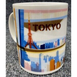 Starbucks Coffee Mug Tokyo Skyline City Collectors Series 2016 Japan Tea